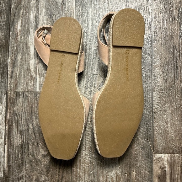New Banana Republic Banana Republic Beige Espadrille Flats Size 8.5 - Picture 6 of 11